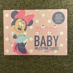 Minnie Mouse, baby, milestone cards